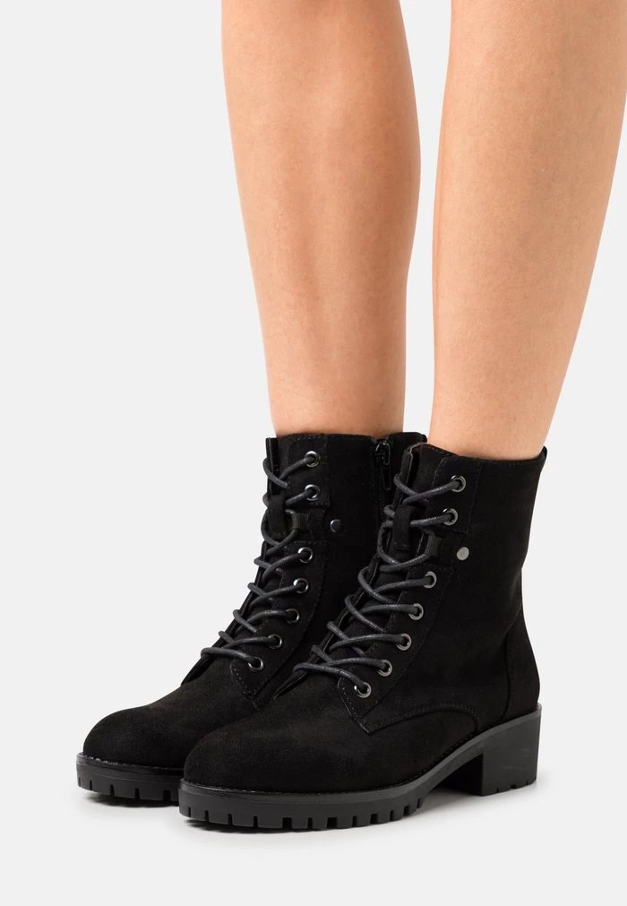 Bottines ANNA FIELD Anna Field Lace-up Ankle Boots Noir Femme | XXZ-2307575